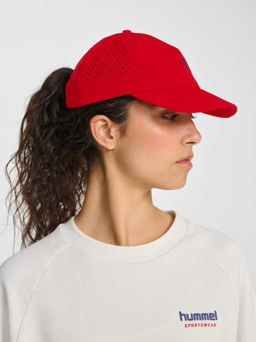hmlPULSE  SPORTS CAP, MARS RED, model
