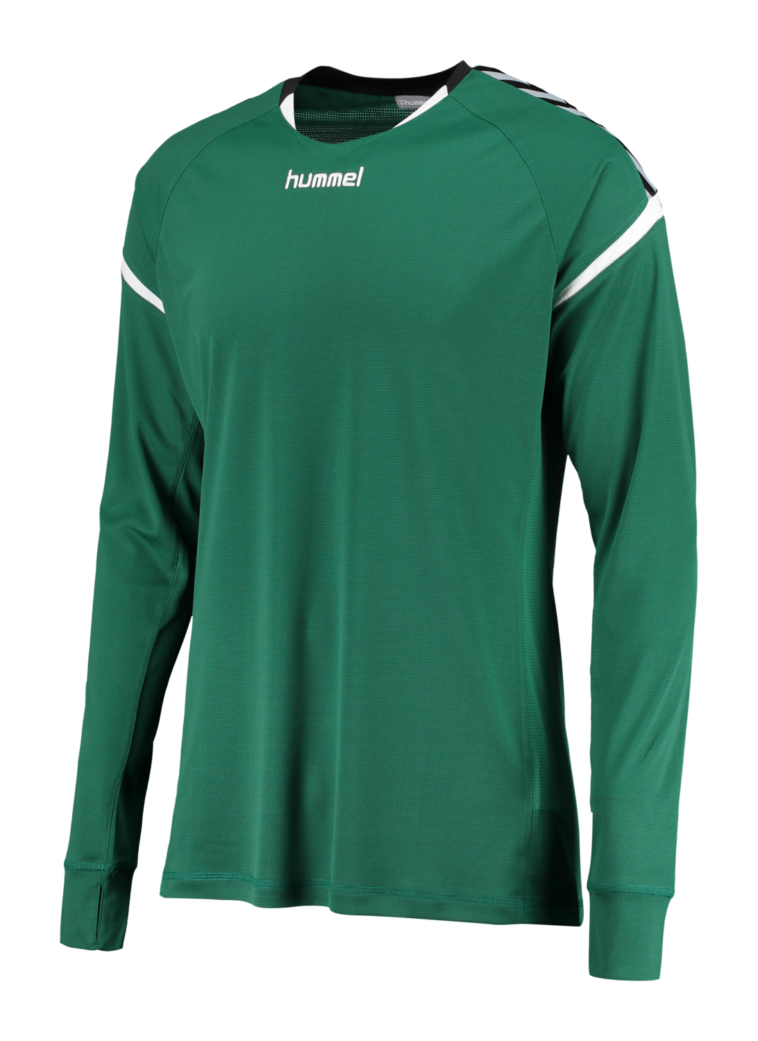 AUTH. CHARGE LS POLY JERSEY, EVERGREEN, packshot