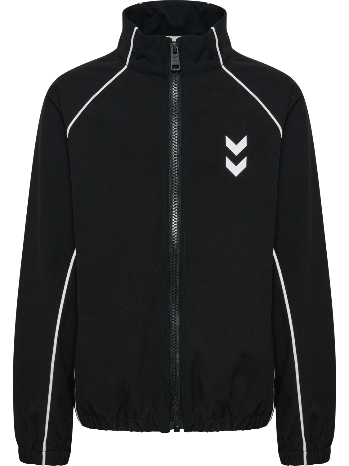 hmlJR STREET TRACKSUIT JACKET, BLACK BEAUTY, packshot
