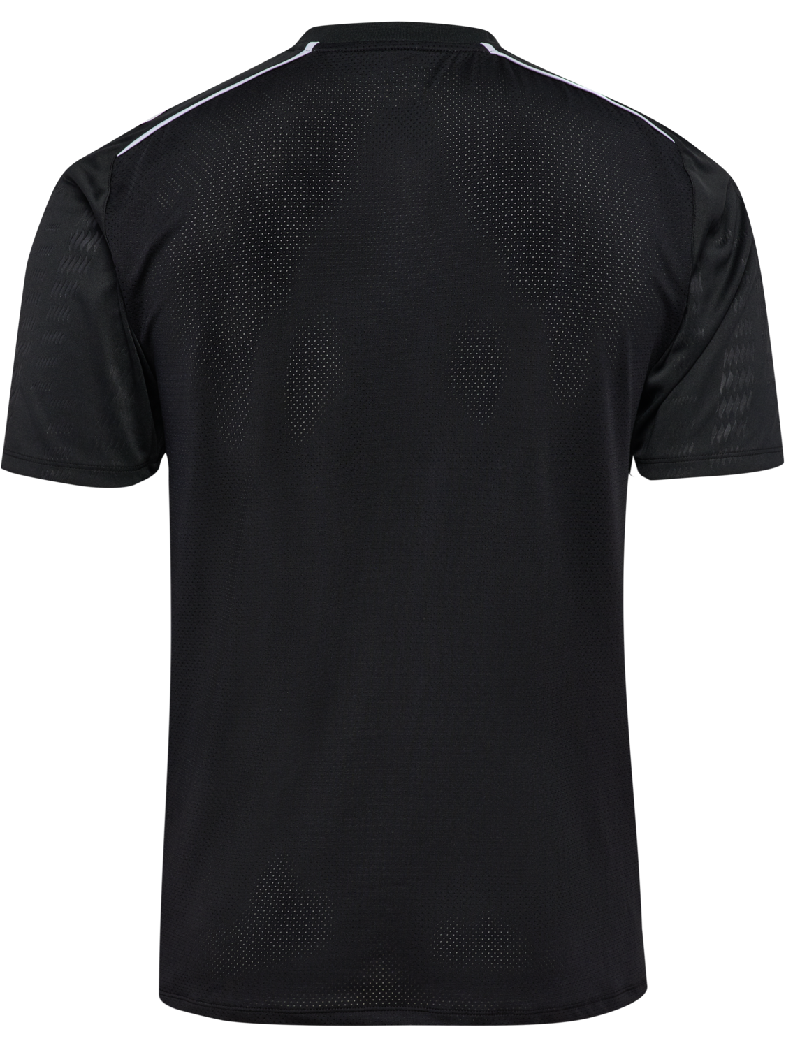 hmlREFEREE JERSEY S/S, BLACK, packshot
