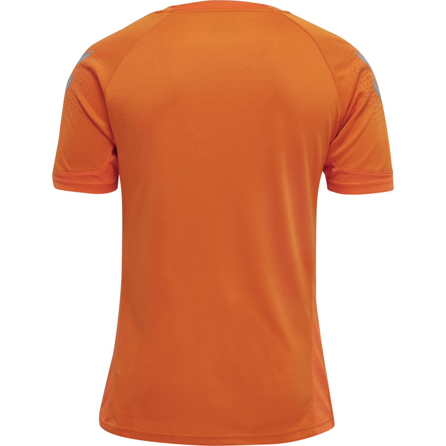 hmlLEAD S/S POLY JERSEY, ORANGE TIGER, packshot