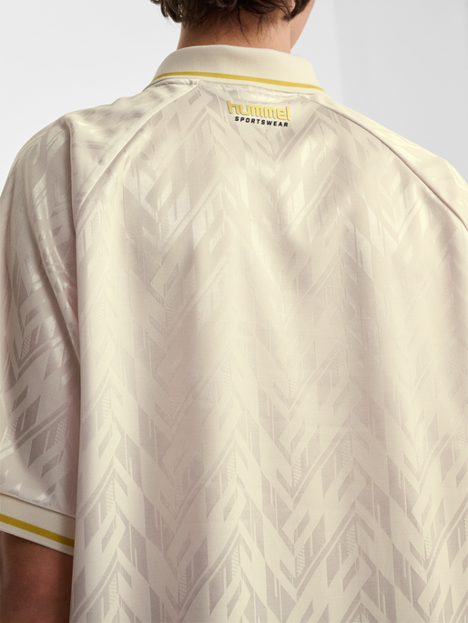 hmlLOOSE BAY SOCCER JERSEY S/S, BLANC DE BLANC, model