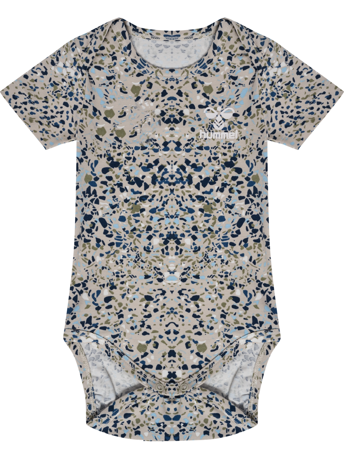 hmlPERSON AOP BODY S/S, SILVER LINING, packshot