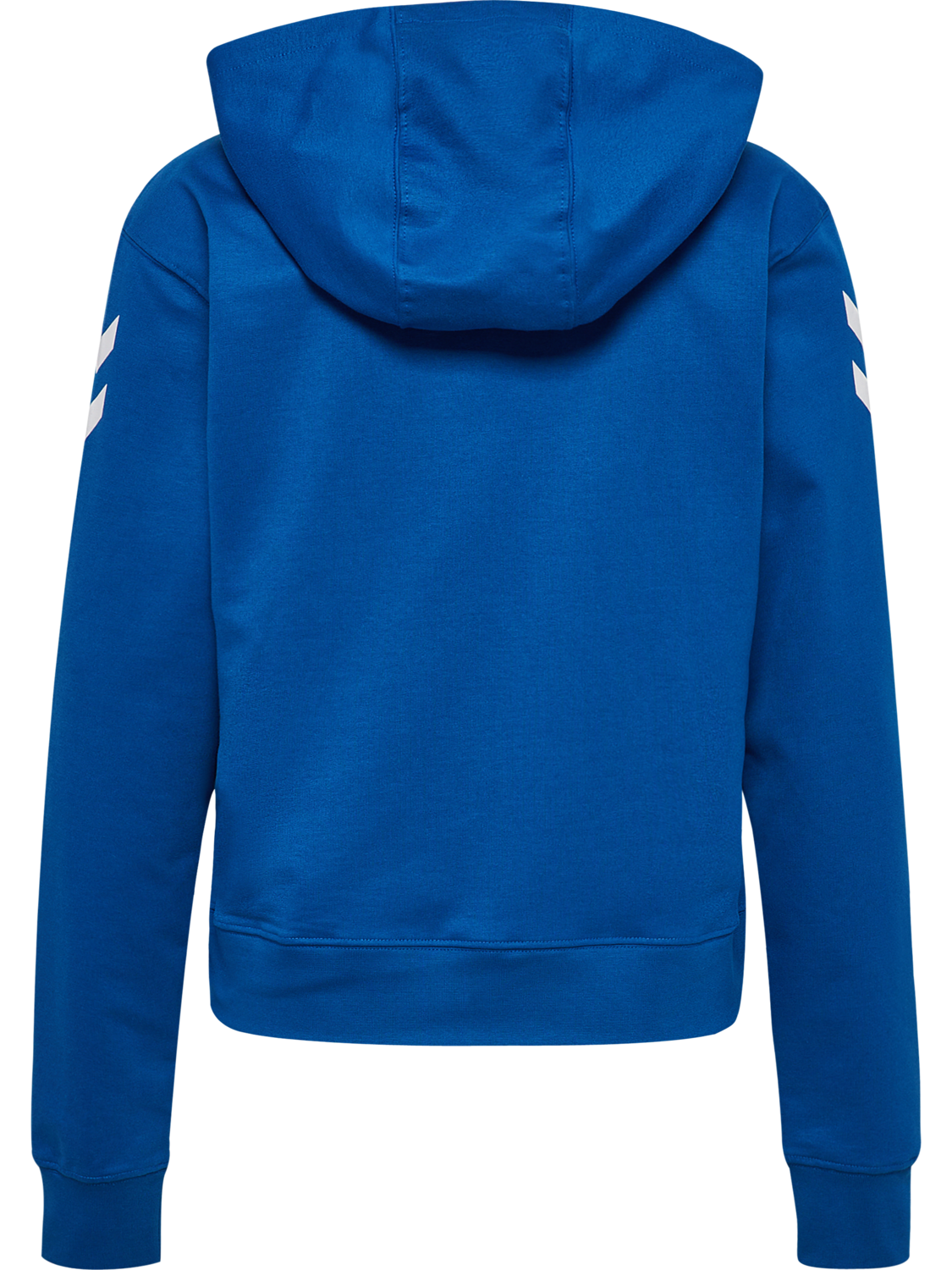 hmlGO 2.0 CHEVRON ZIP HOODIE WOMAN, TRUE BLUE, packshot