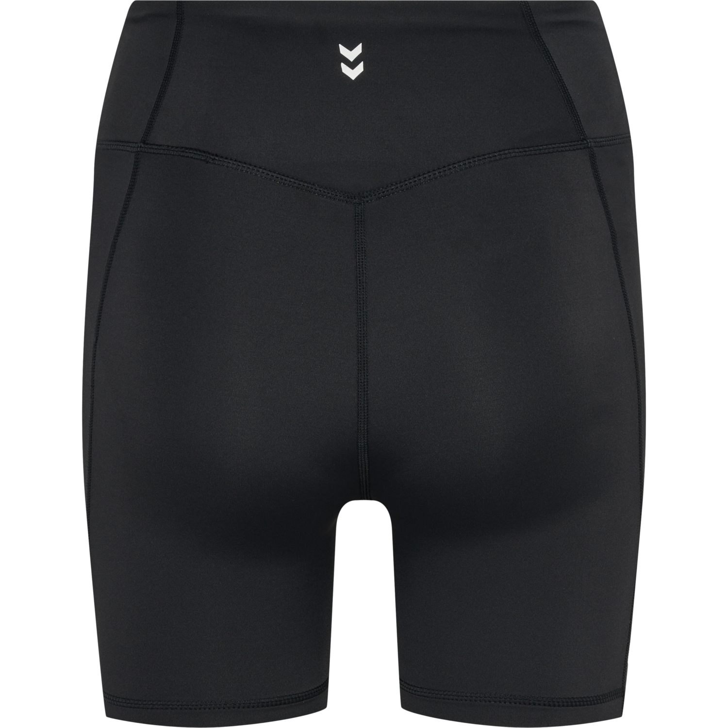 hmlMT ACTIVE HW TIGHT SHORTS, BLACK, packshot