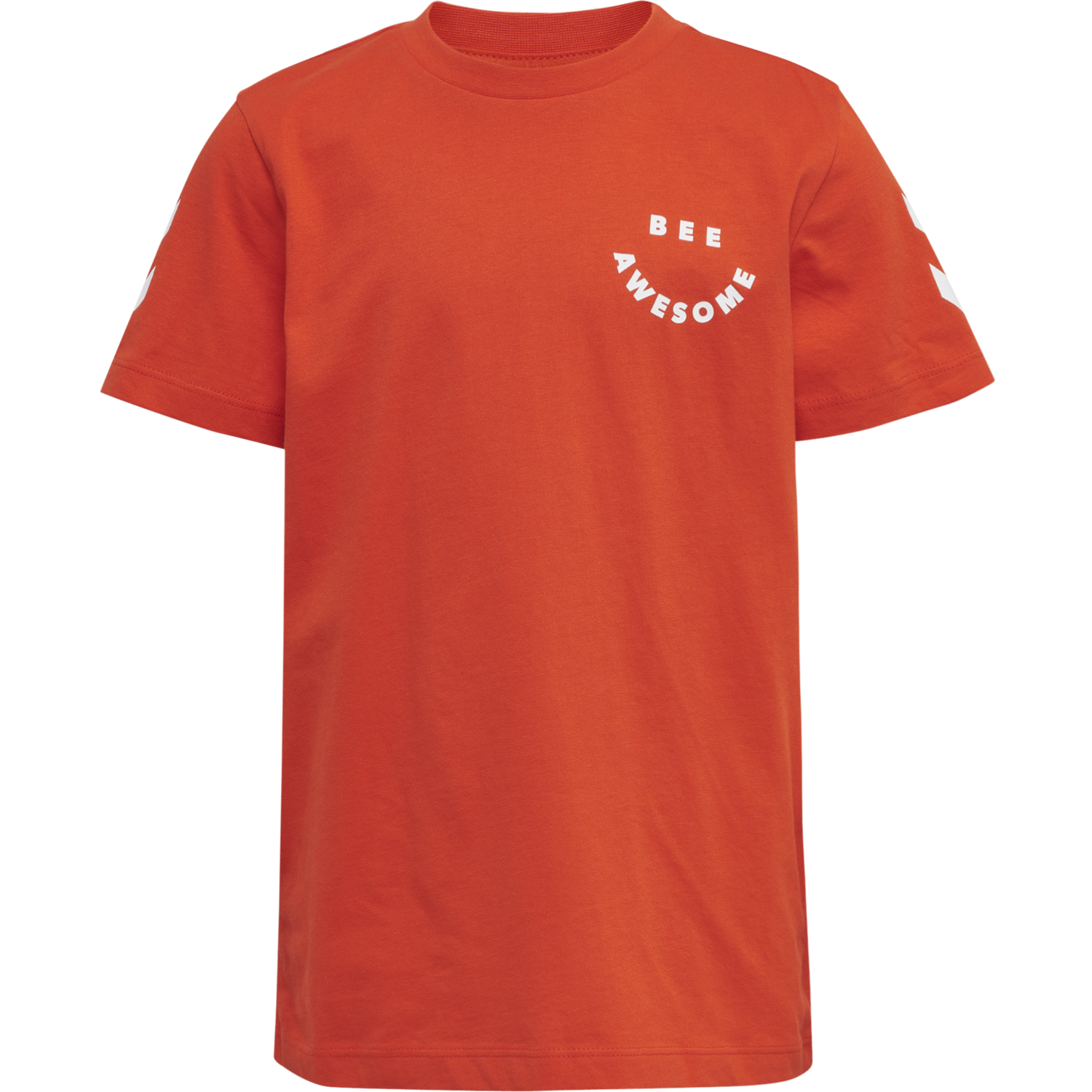 hmlOPTIMISM T-SHIRT S/S, CHERRY TOMATO, packshot