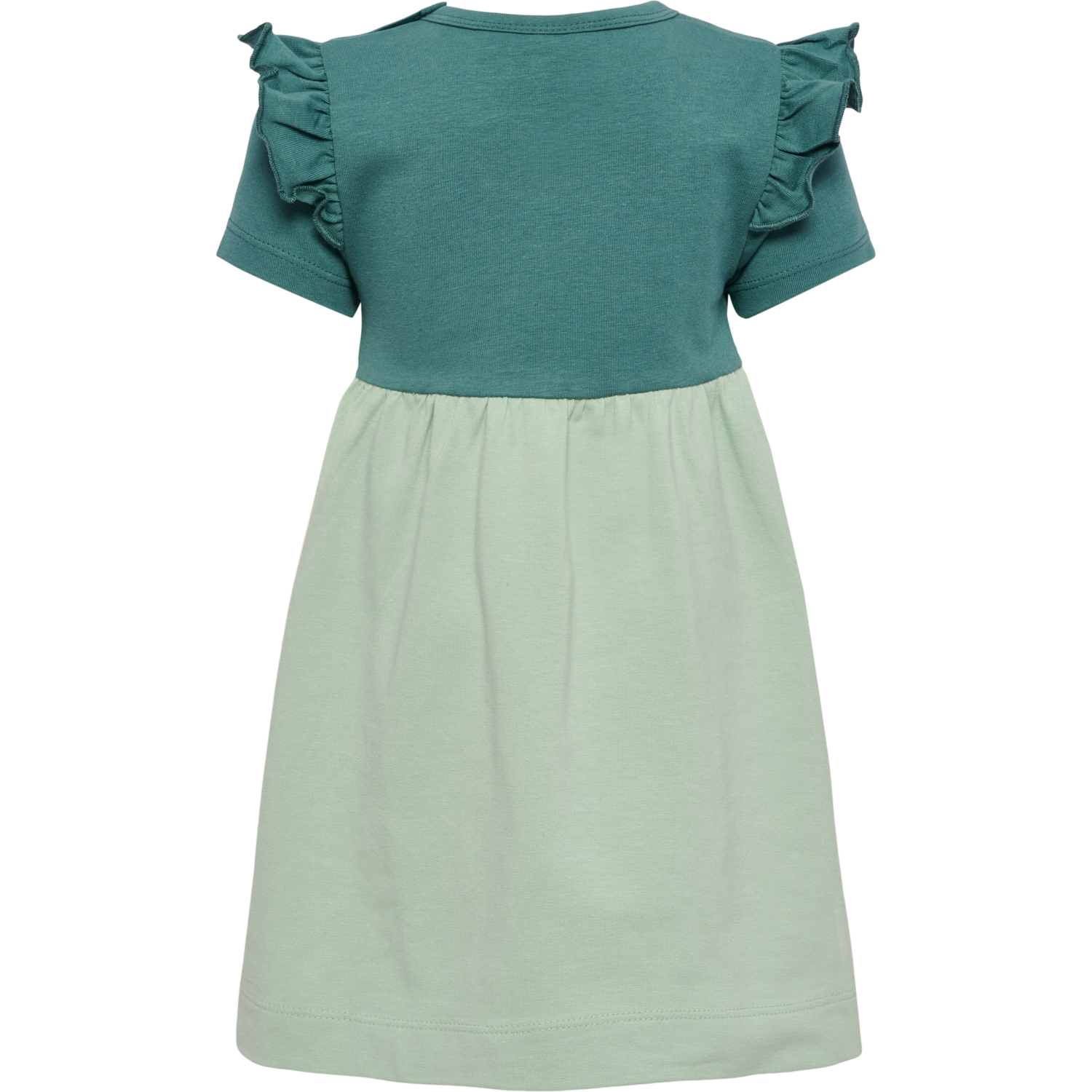 hmlTALYA DRESS S/S, SILT GREEN, packshot