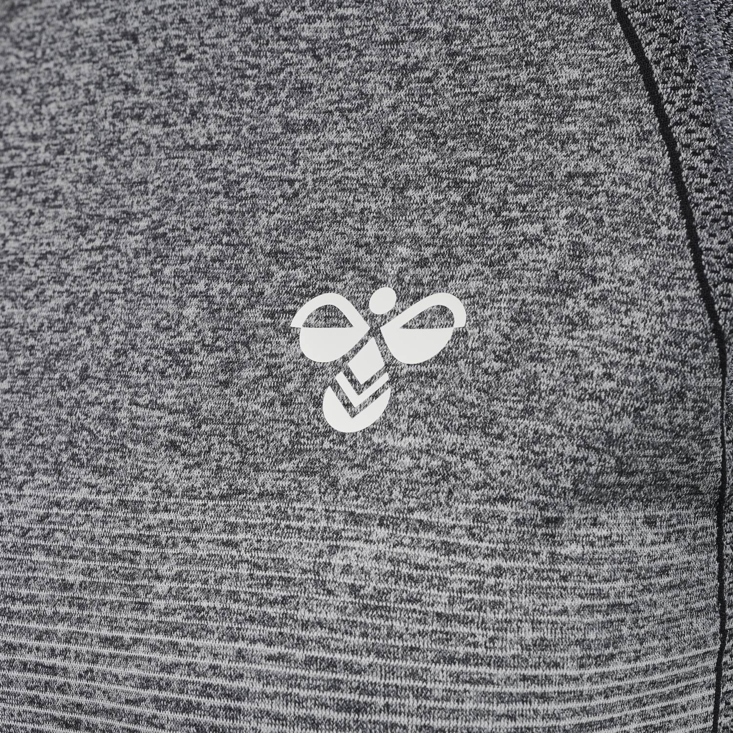 hmlGG12 TRAINING SEAMLESS S/S WOMAN, BLACK MELANGE, packshot