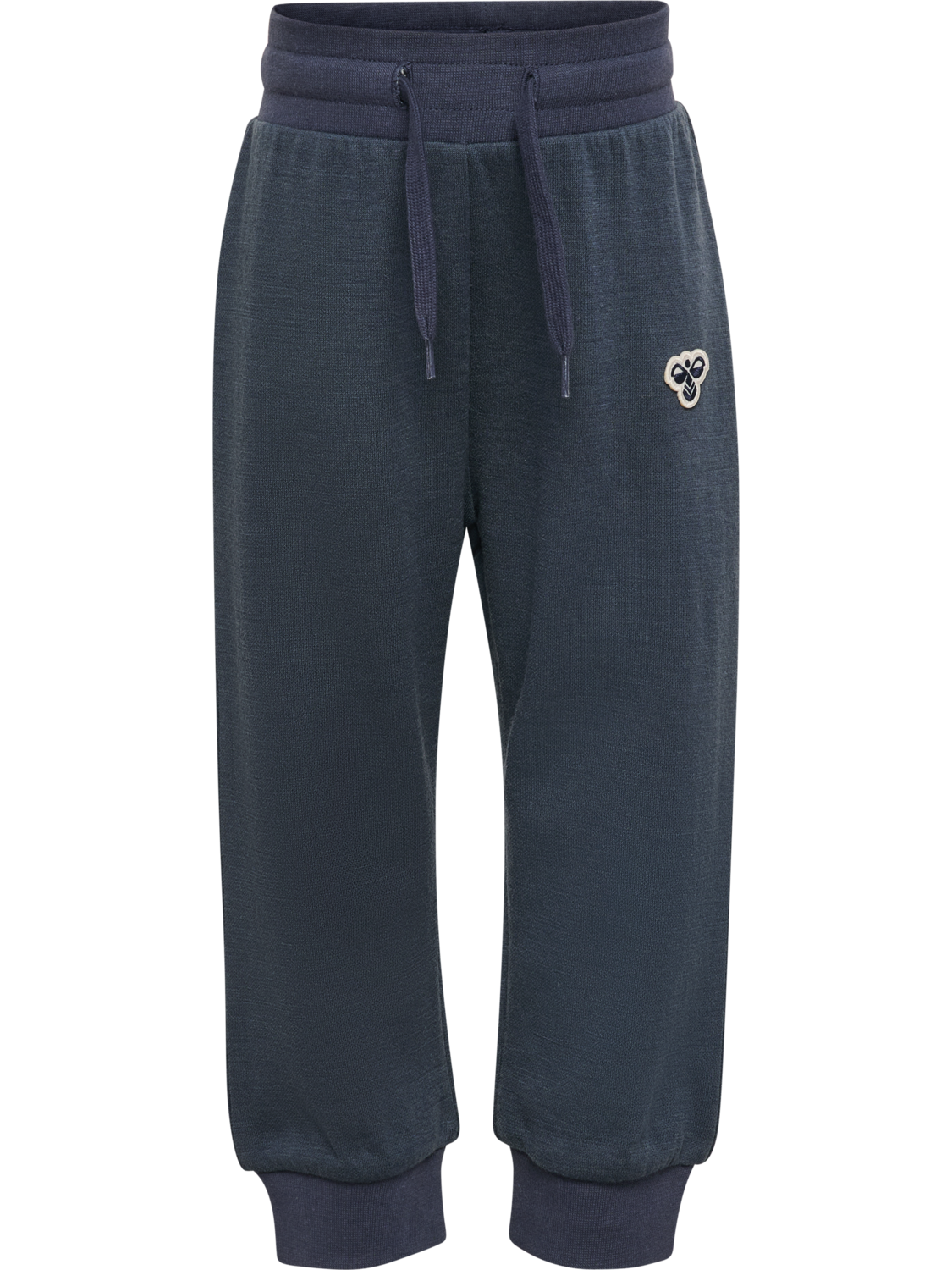 hmlMINI WOOL PANTS BEE, OMBRE BLUE, packshot