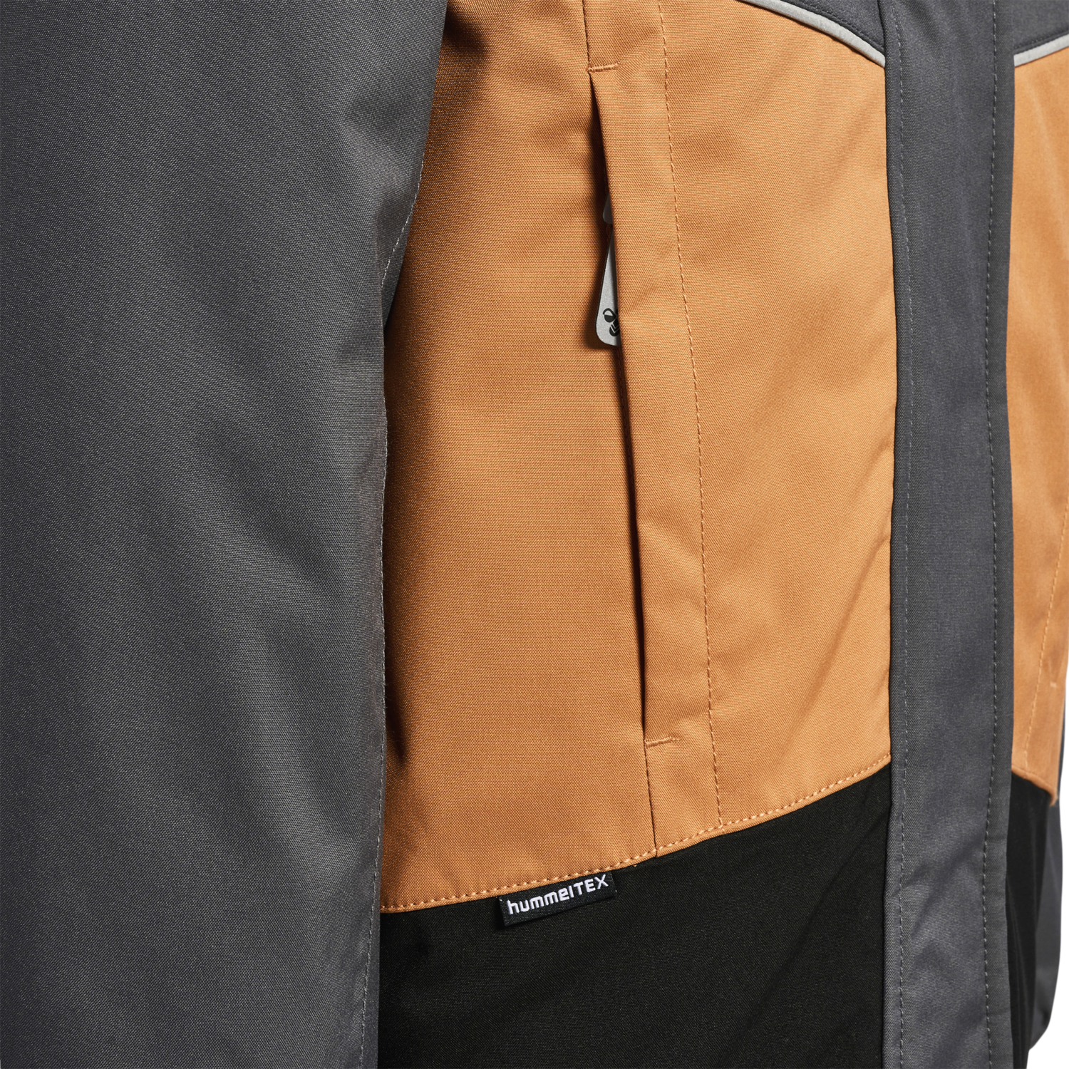 hmlCONRAD TEX JACKET, ASPHALT, packshot