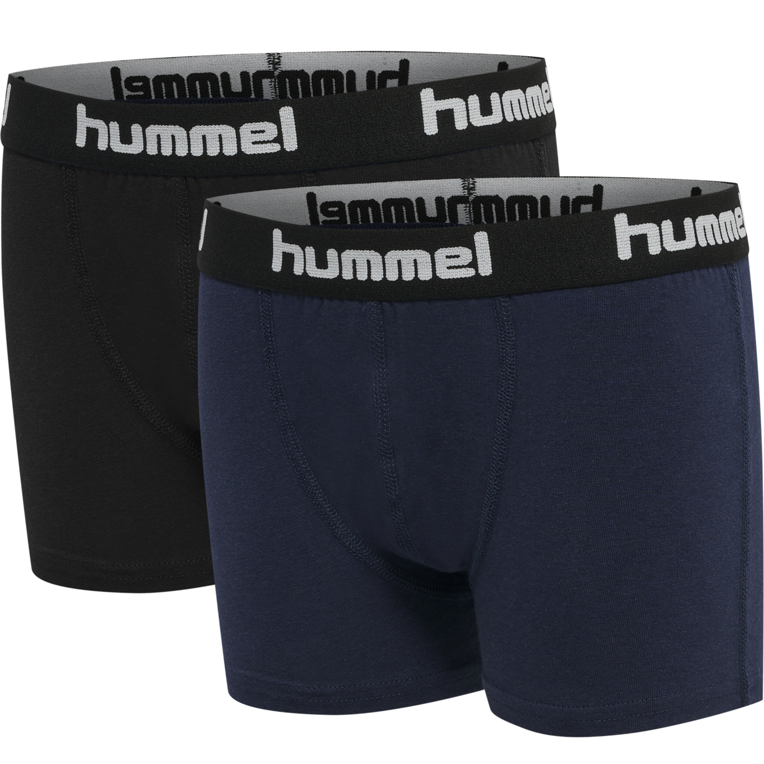 hmlNOLAN BOXERS 2-PACK, BLACK IRIS, packshot