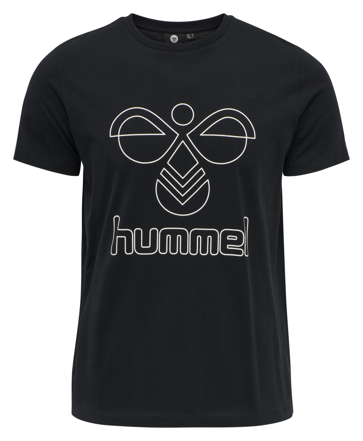 hmlPETER T-SHIRT S/S, BLACK, packshot