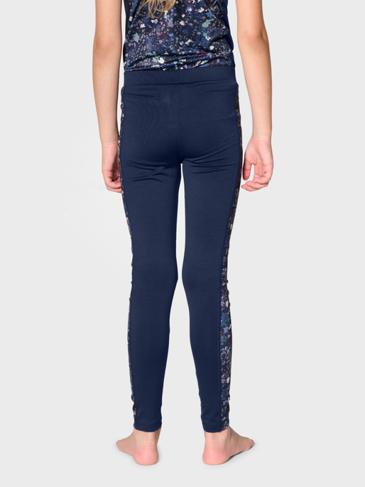 hmlSANNE TIGHTS, BLACK IRIS, model