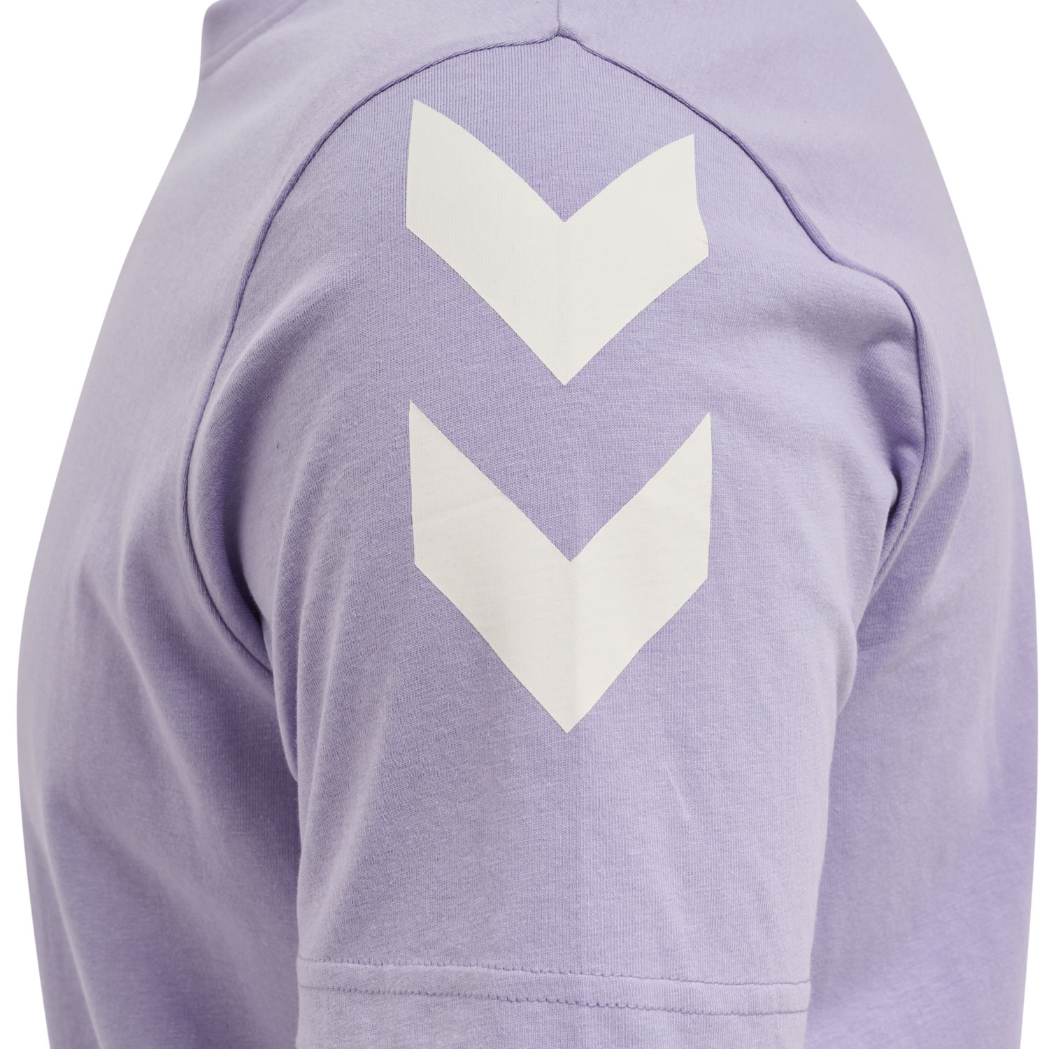 hmlLEGACY CHEVRON T-SHIRT, HEIRLOOM LILAC, packshot