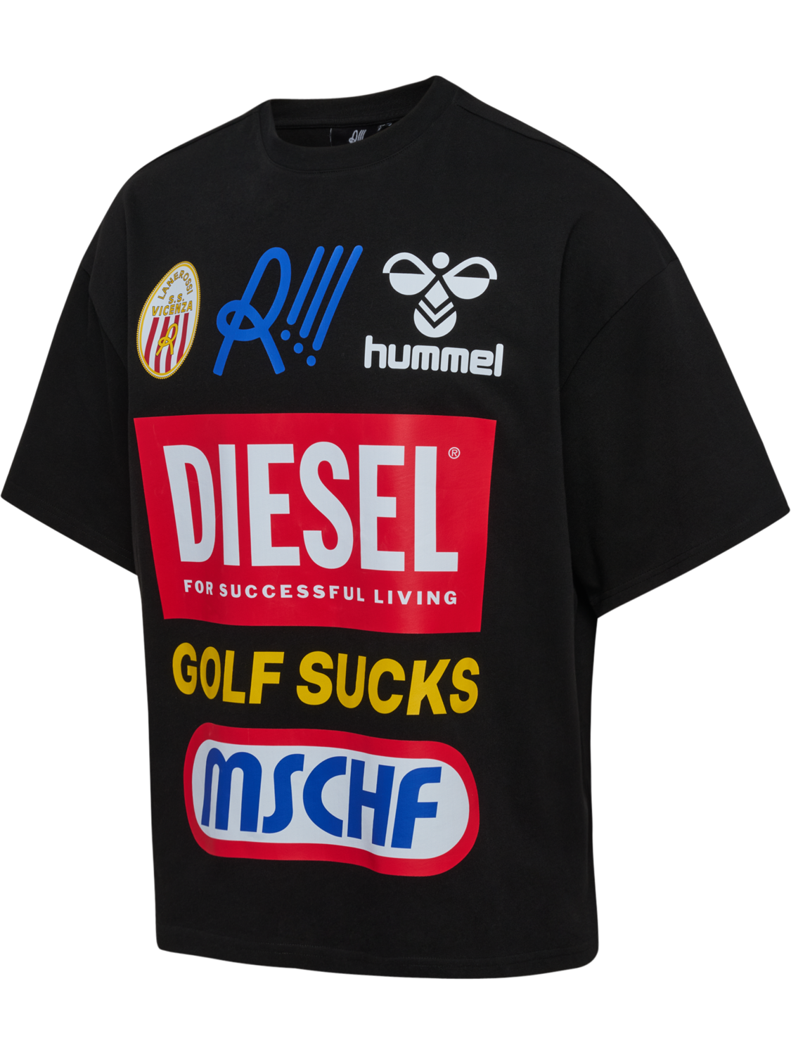LRV x MSCHF x HML T-SHIRT SS, BLACK, packshot