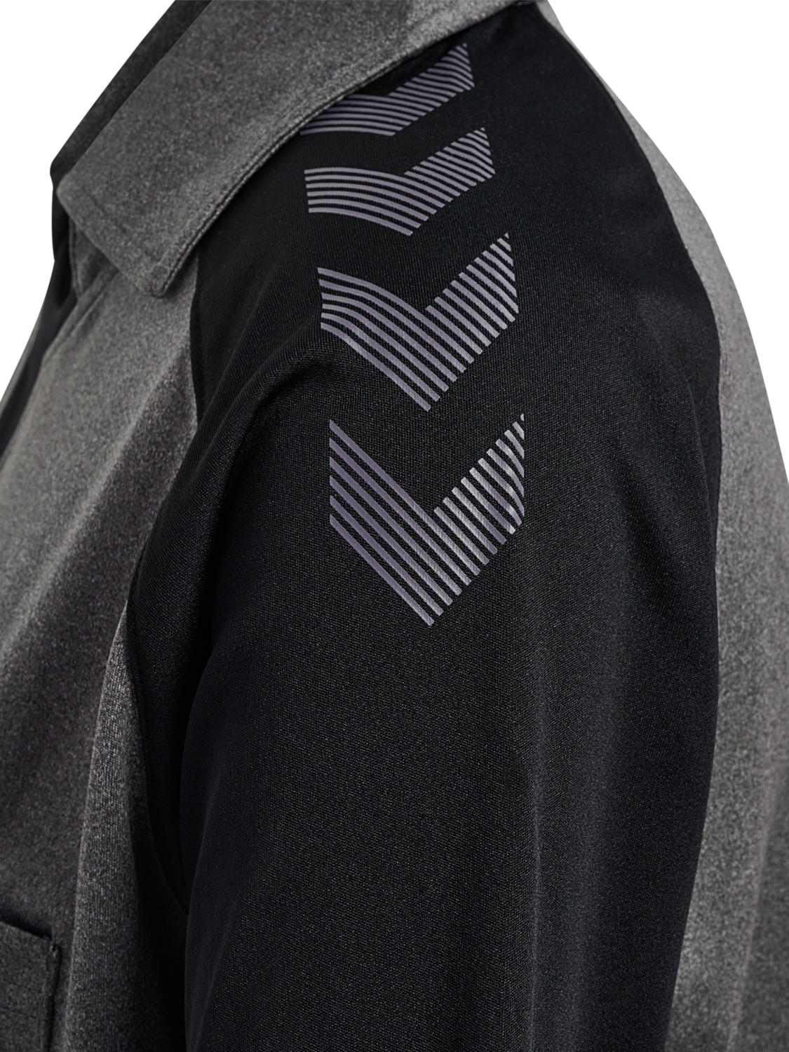 FFHB REFEREE JERSEY S/S WOMAN, GREY MELANGE, packshot