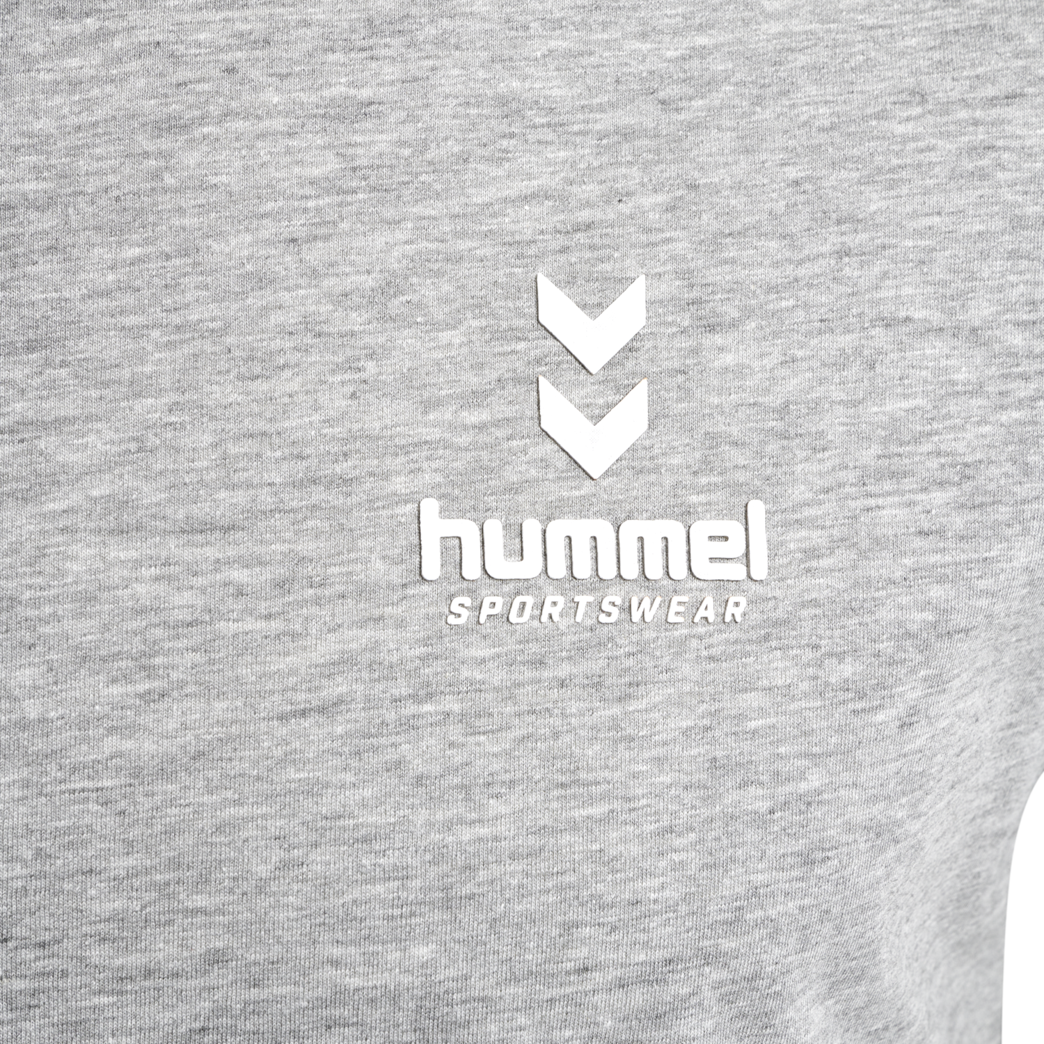 hmlDYLAN T-SHIRT, GREY MELANGE, packshot