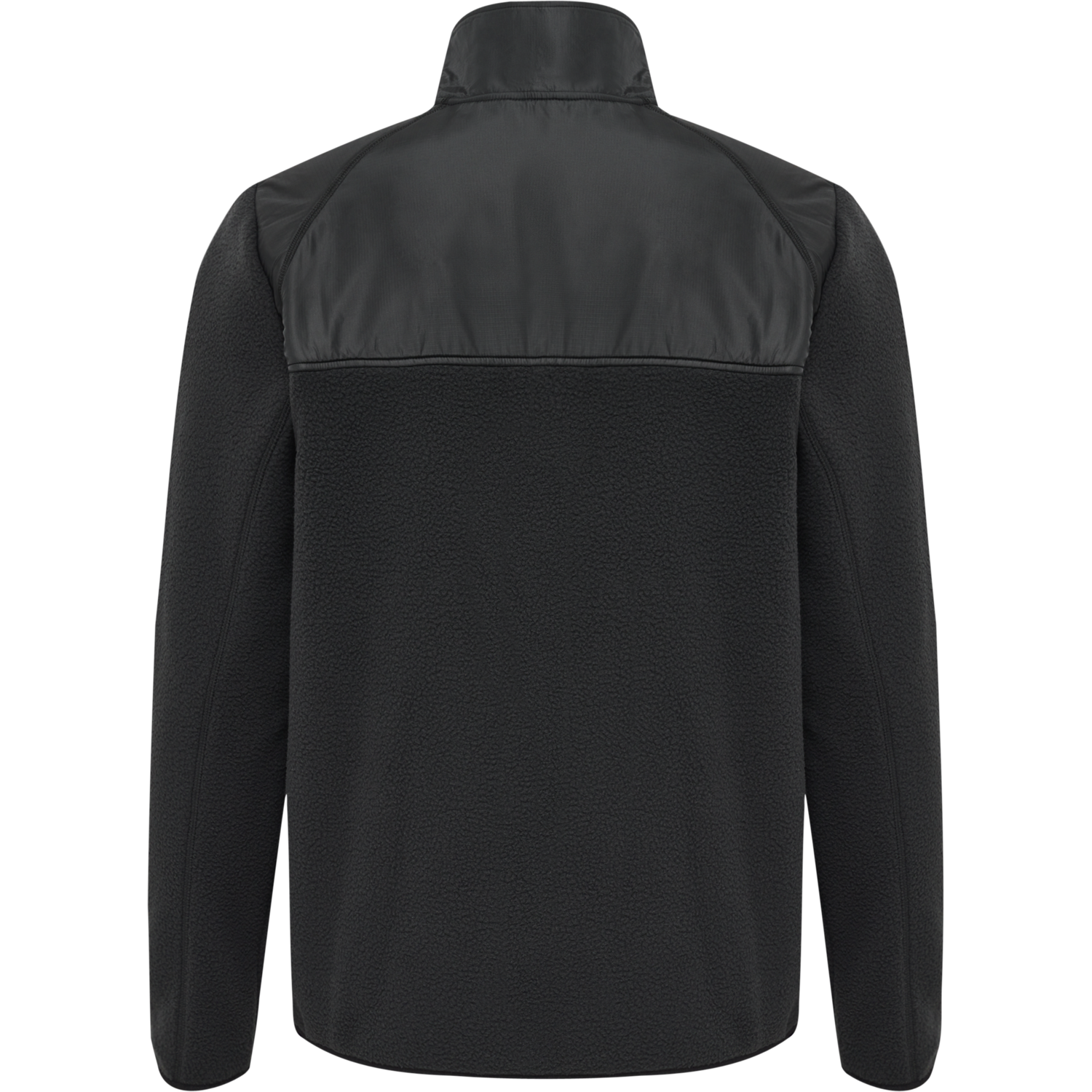 hmlLGC CHARLEY FLEECE JACKET, BLACK, packshot