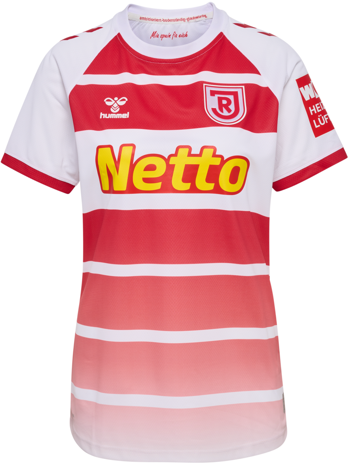 RGB 23/24 HOME JERSEY S/S WO, WHITE/TRUE RED, packshot