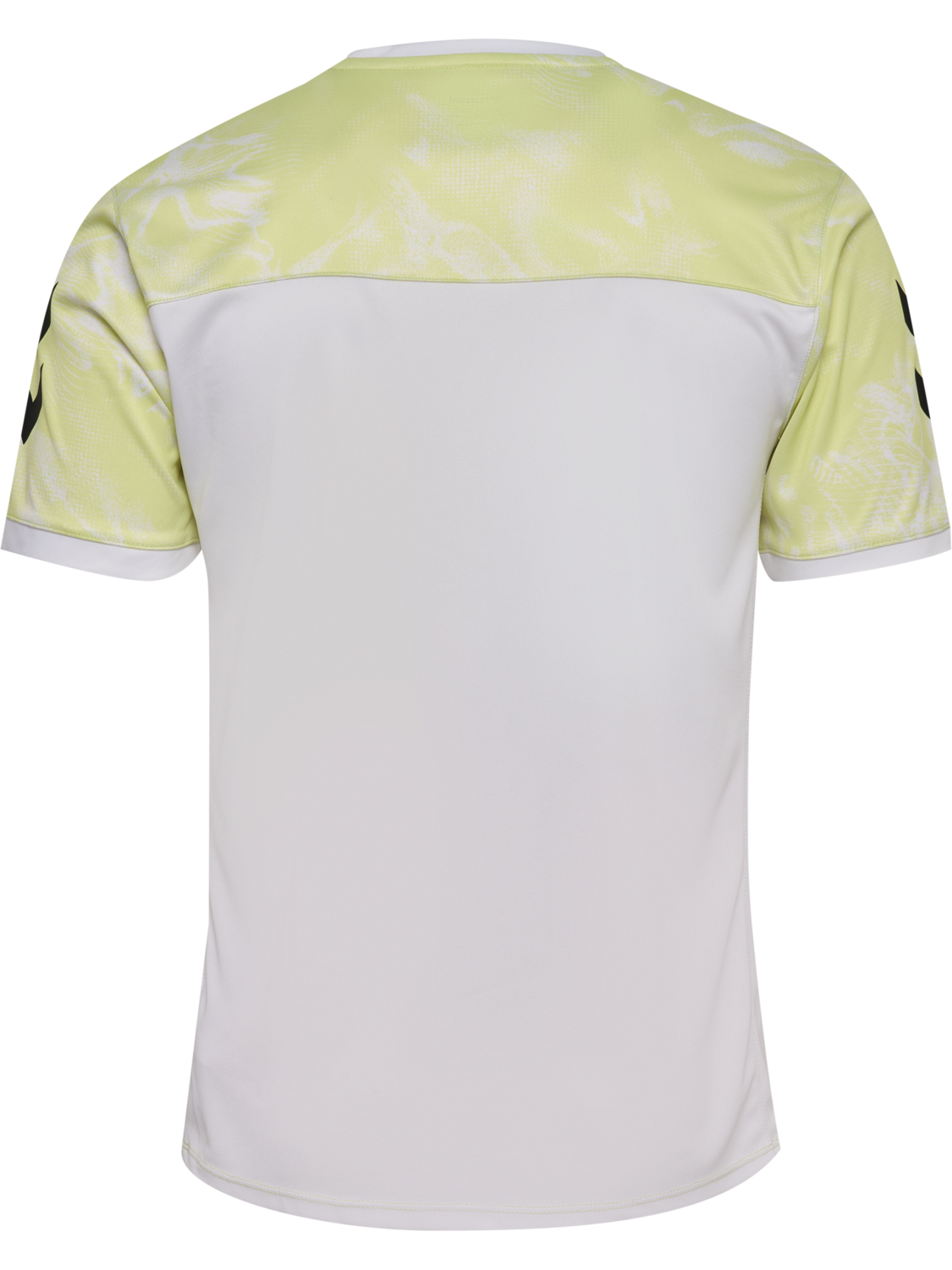 hmlBLAZE CLUB 26 GRAPHIC TEE, ASIAN PEAR/WHITE, packshot