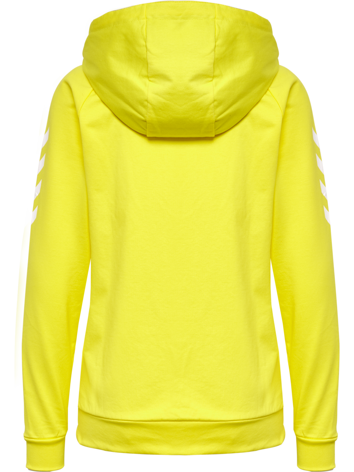 HMLGO COTTON HOODIE WOMAN, BLAZING YELLOW, packshot