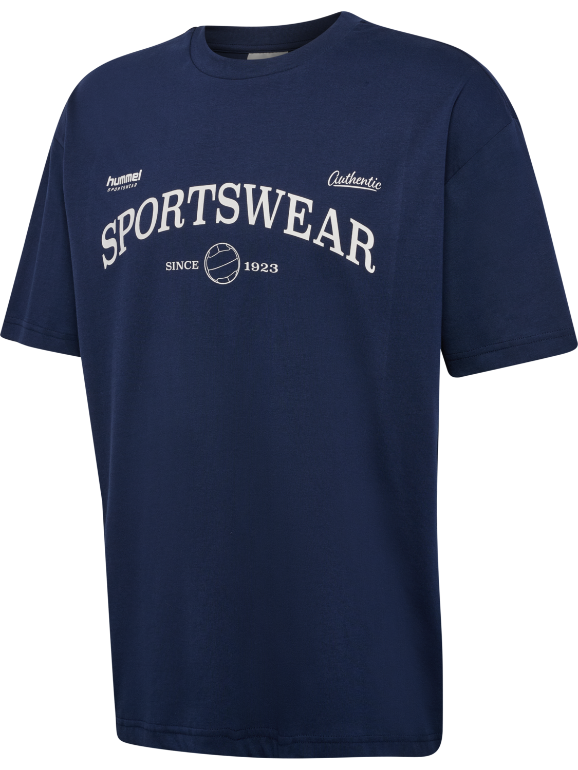 hmlLOOSE TEE S/S CLUB SPORTSWEAR, DRESS BLUES, packshot