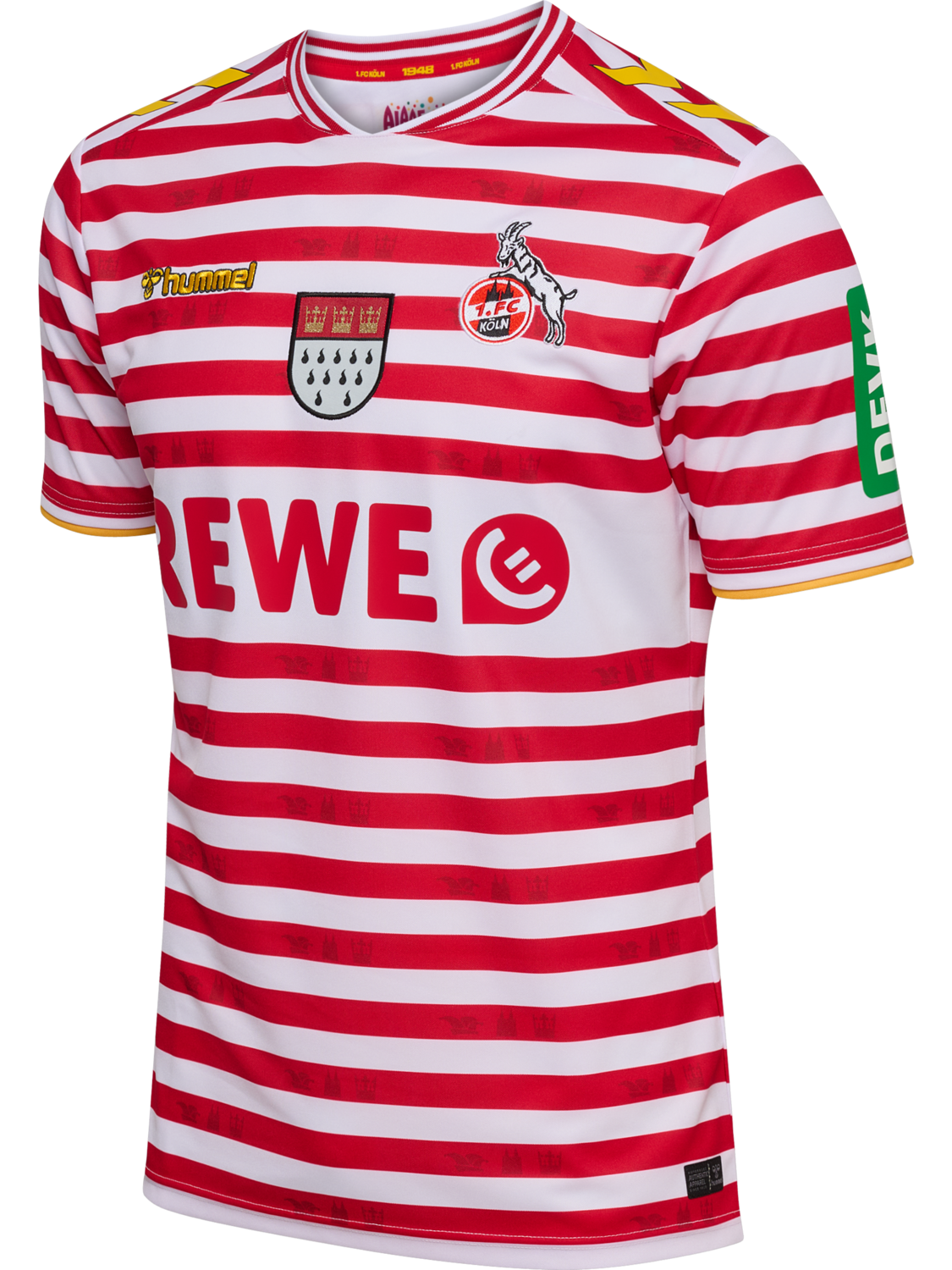 1FCK 25/26 KARNEVAL JERSEY S/S, WHITE/TRUE RED, packshot