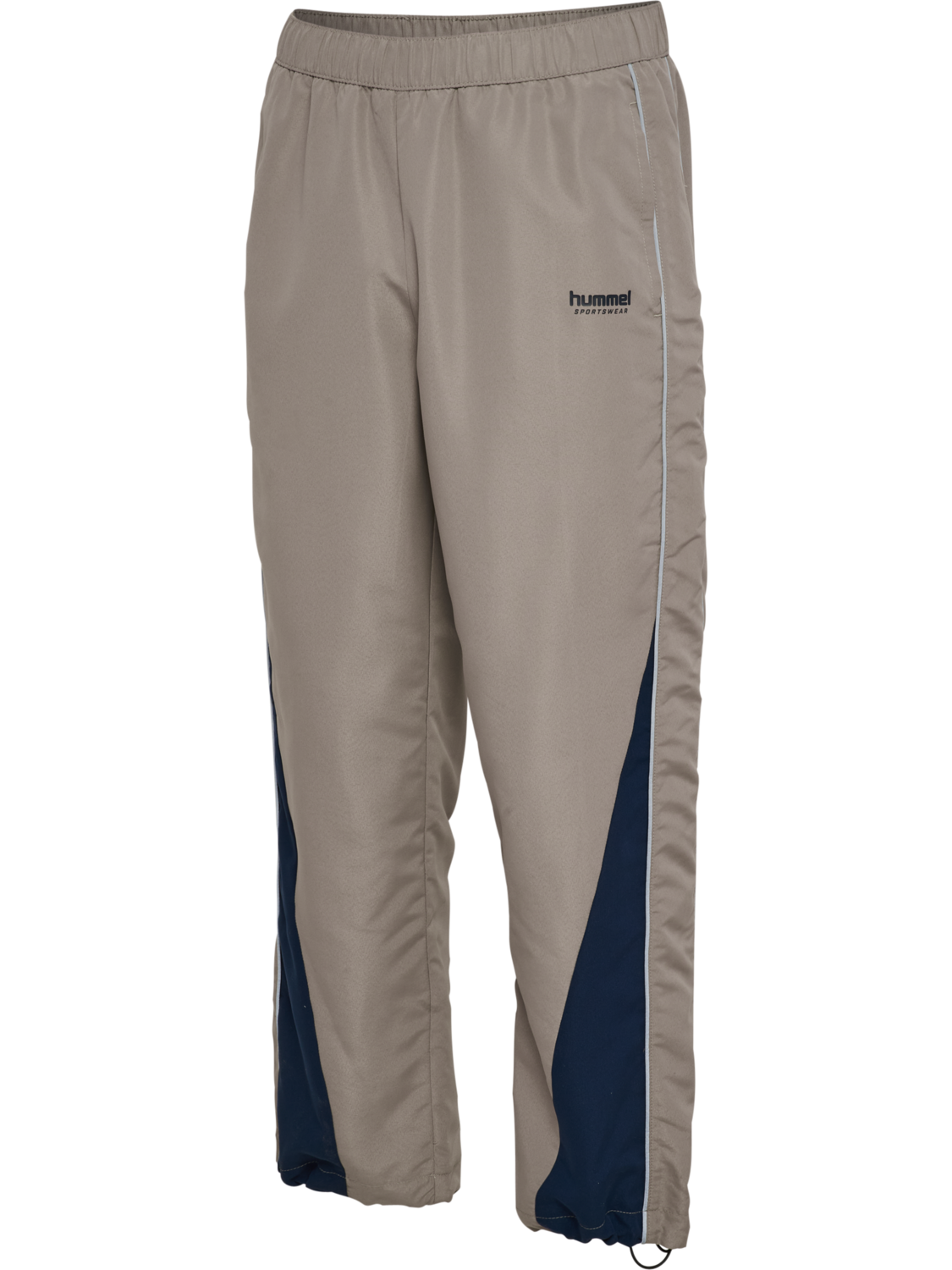 hmlLOOSE TRACK PANTS TOPSCORER, ROCK RIDGE/DRESS BLUES, packshot