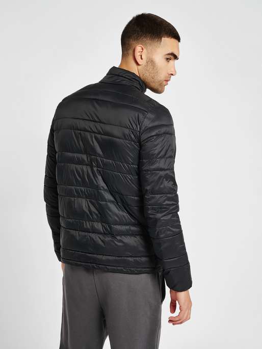 hmlPAX PUFF JACKET, BLACK, model