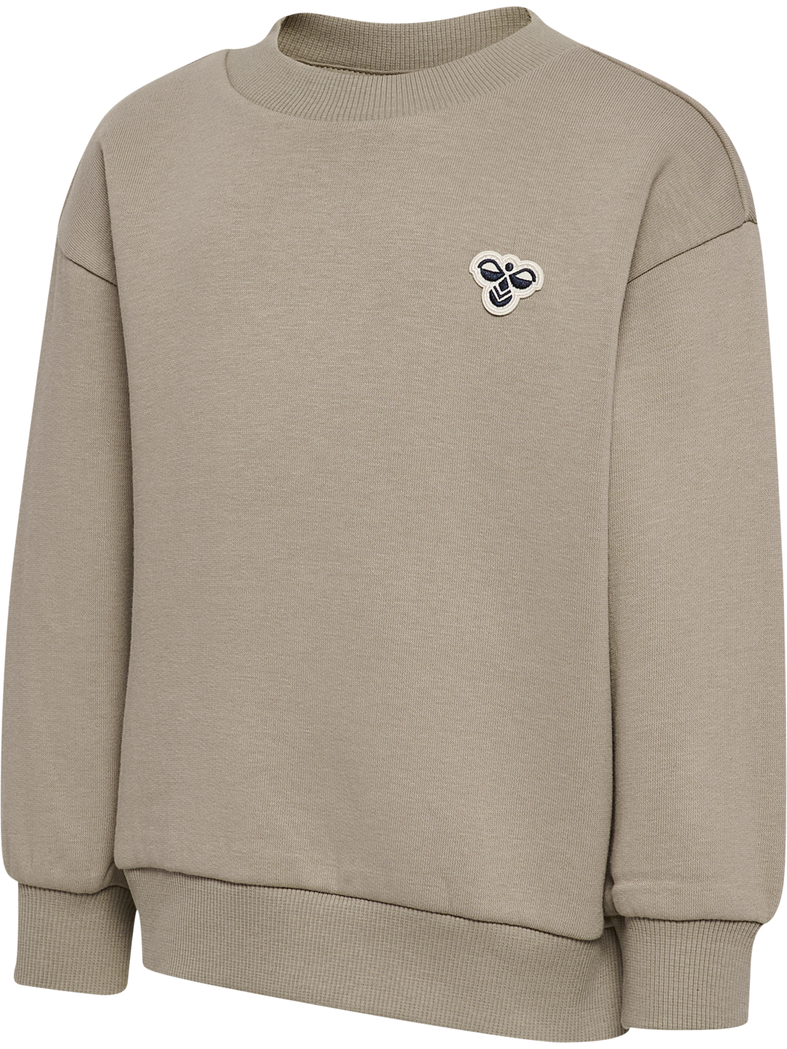 hmlMINI LOOSE CREWNECK BEE, VINTAGE KHAKI, packshot