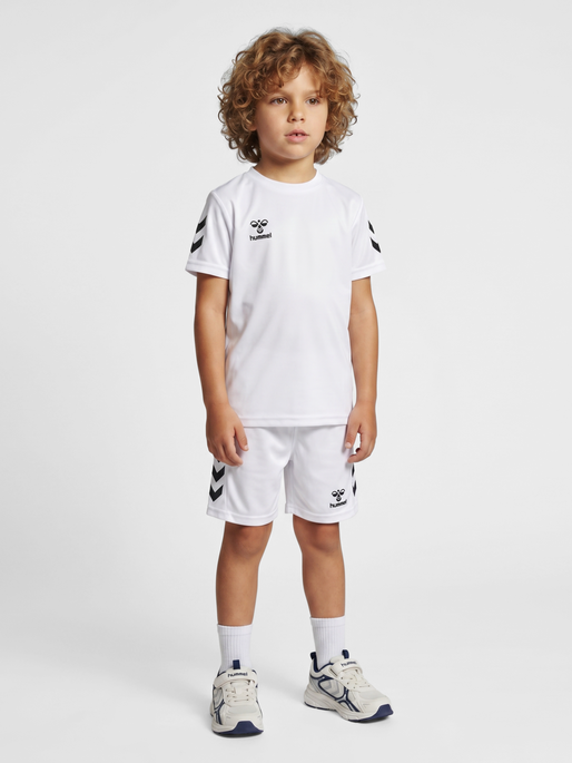 hmlLOGO SET KIDS, WHITE, model