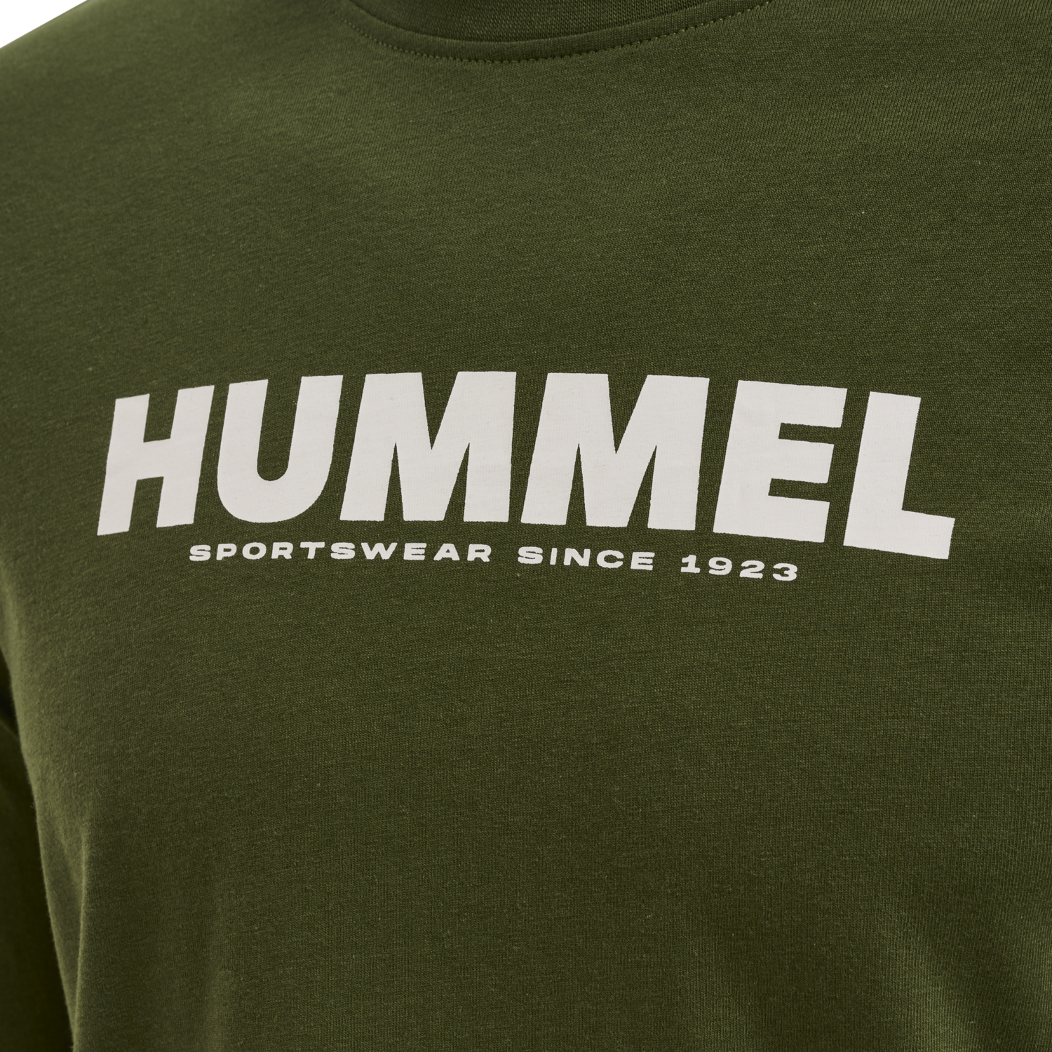 hmlLEGACY T-SHIRT L/S, RIFLE GREEN, packshot