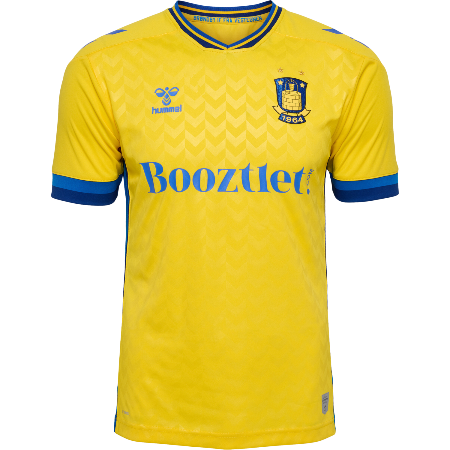 BR&Oslash;NDBY 22/23 HOME JERSEY S/S, 5136, packshot