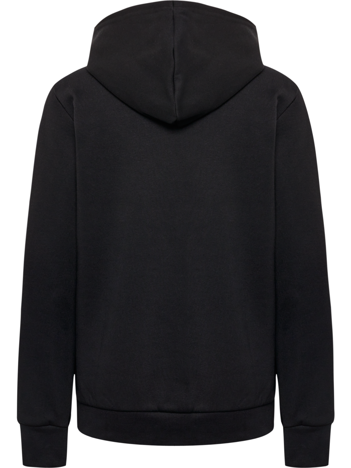 hmlPAOLA REGULAR HOODIE, BLACK, packshot