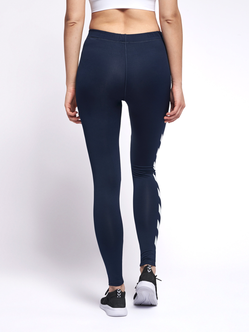 HMLLILY TIGHTS, BLACK IRIS, model