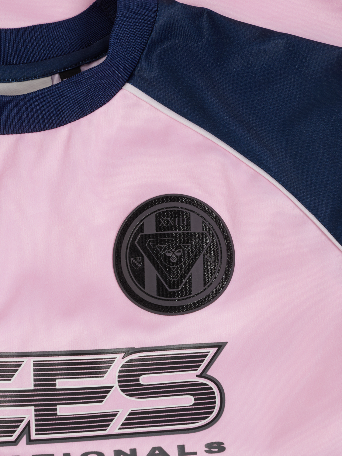 hmlJR LOOSE TIGER SOCCER DRESS S/S, ROSEATE SPOONBILL, packshot