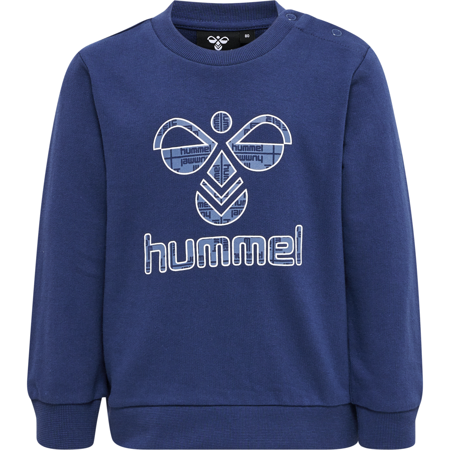 hmlLIME SWEATSHIRT, SARGASSO SEA, packshot