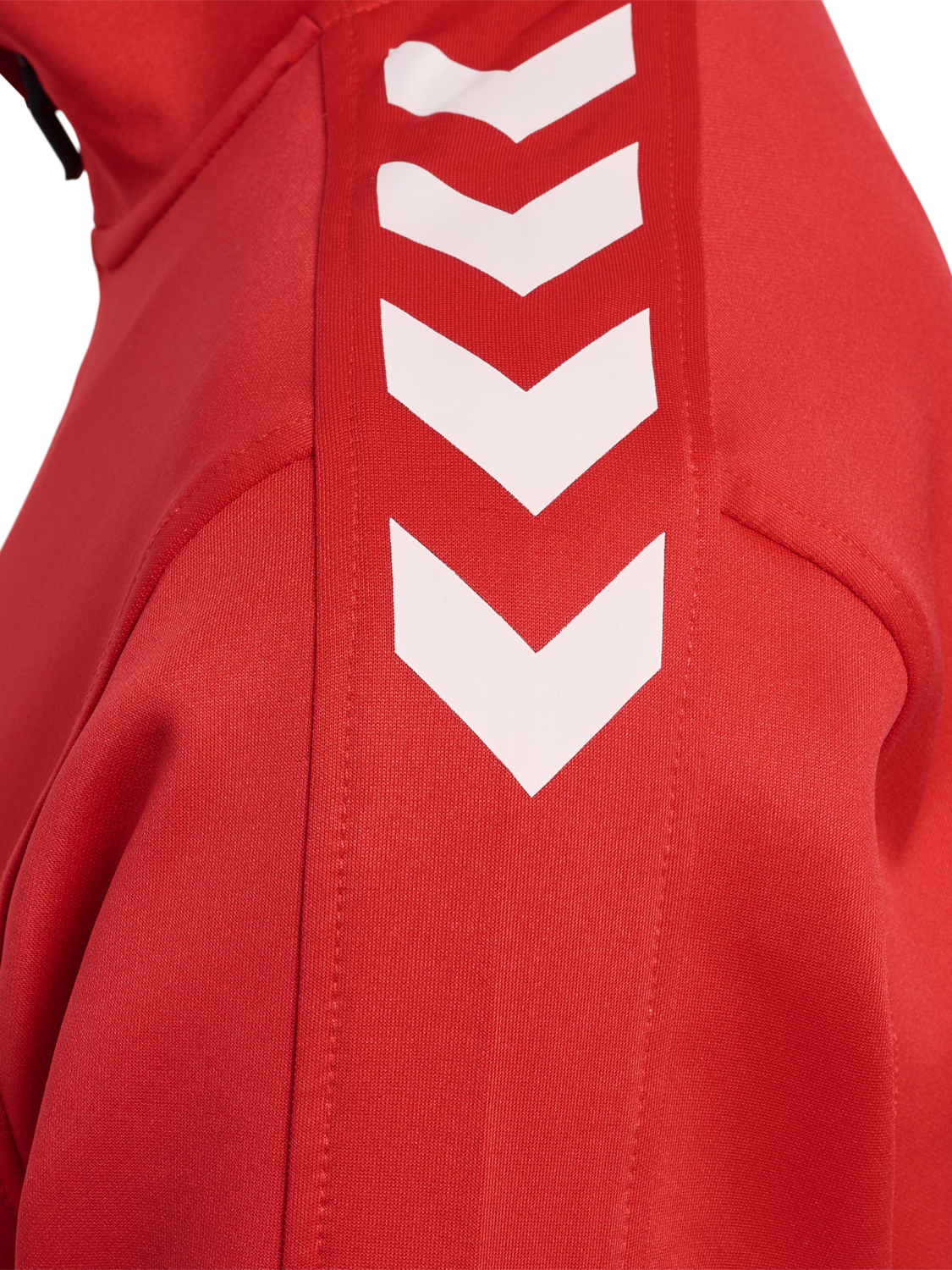 hmlCORE XK HALF ZIP SWEAT WOMAN, TRUE RED, packshot