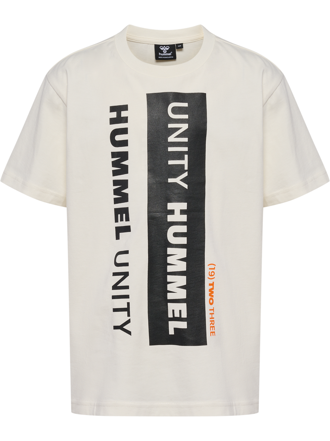 hmlUNITY T-SHIRT S/S, MARSHMALLOW, packshot
