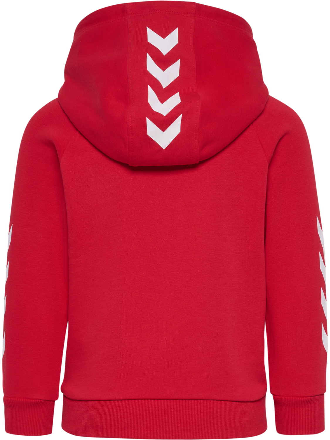 hmlJR REG DBU HOODIE, TANGO RED, packshot