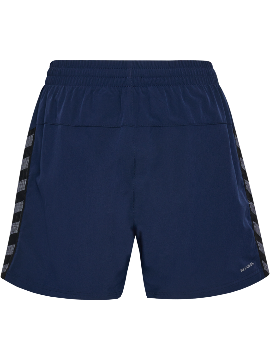 hmlAUTHENTIC WOVEN SHORTS WOMAN, MARINE, packshot