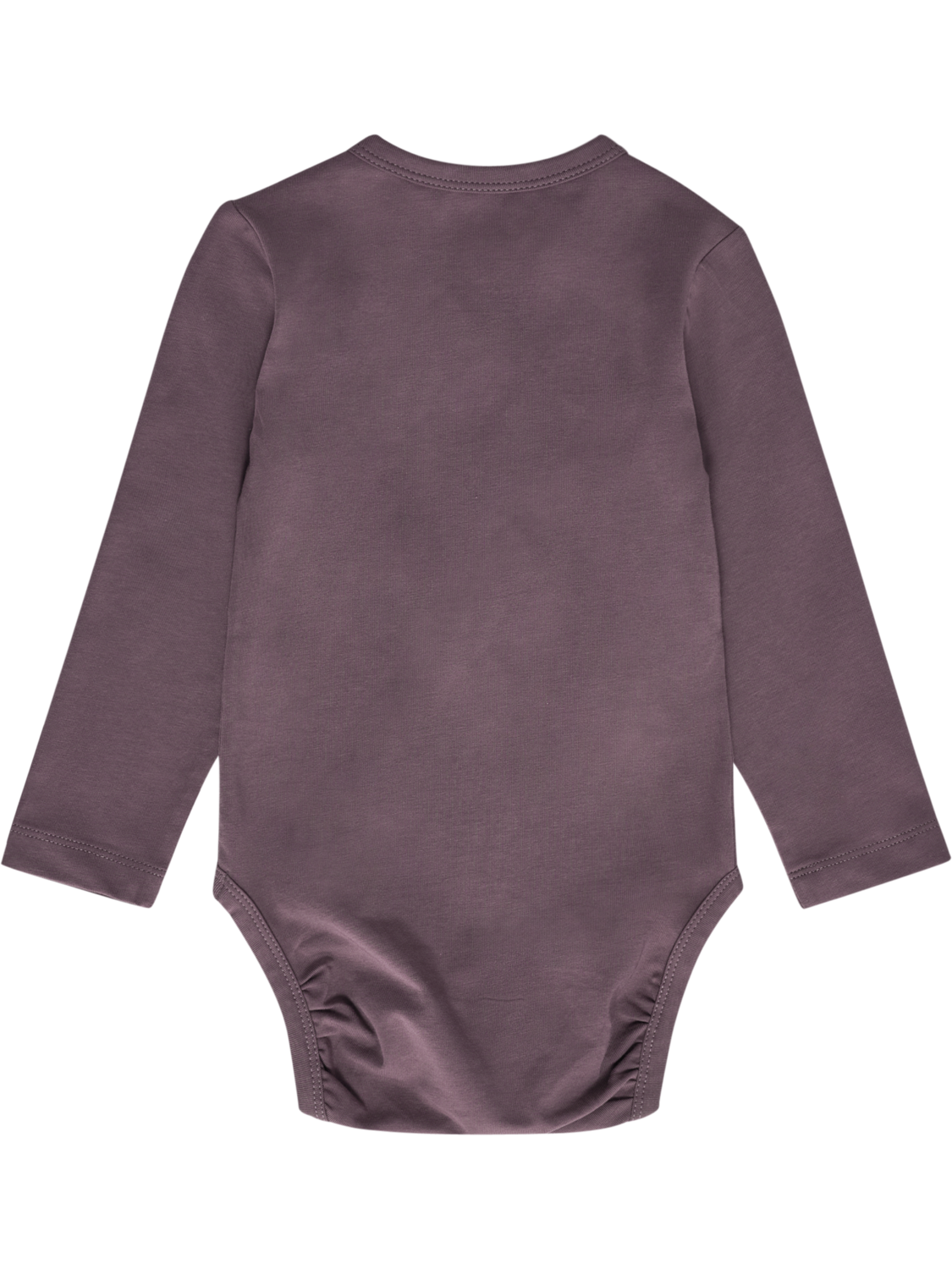 hmlMINI LOGO BODY L/S, BLACK PLUM, packshot