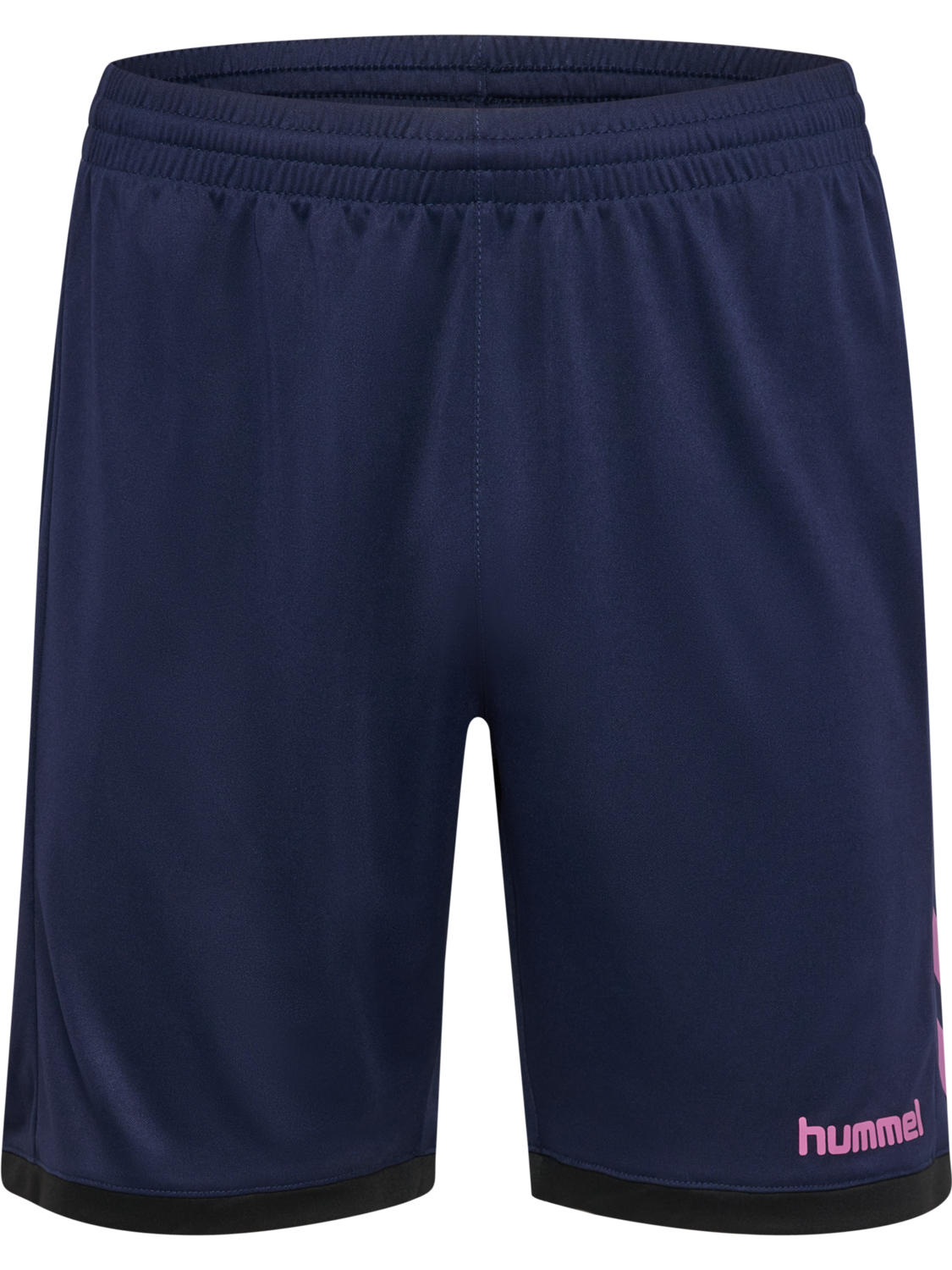 hmlBLAZE CLUB 26 POLY SHORTS, MARINE/PINK, packshot