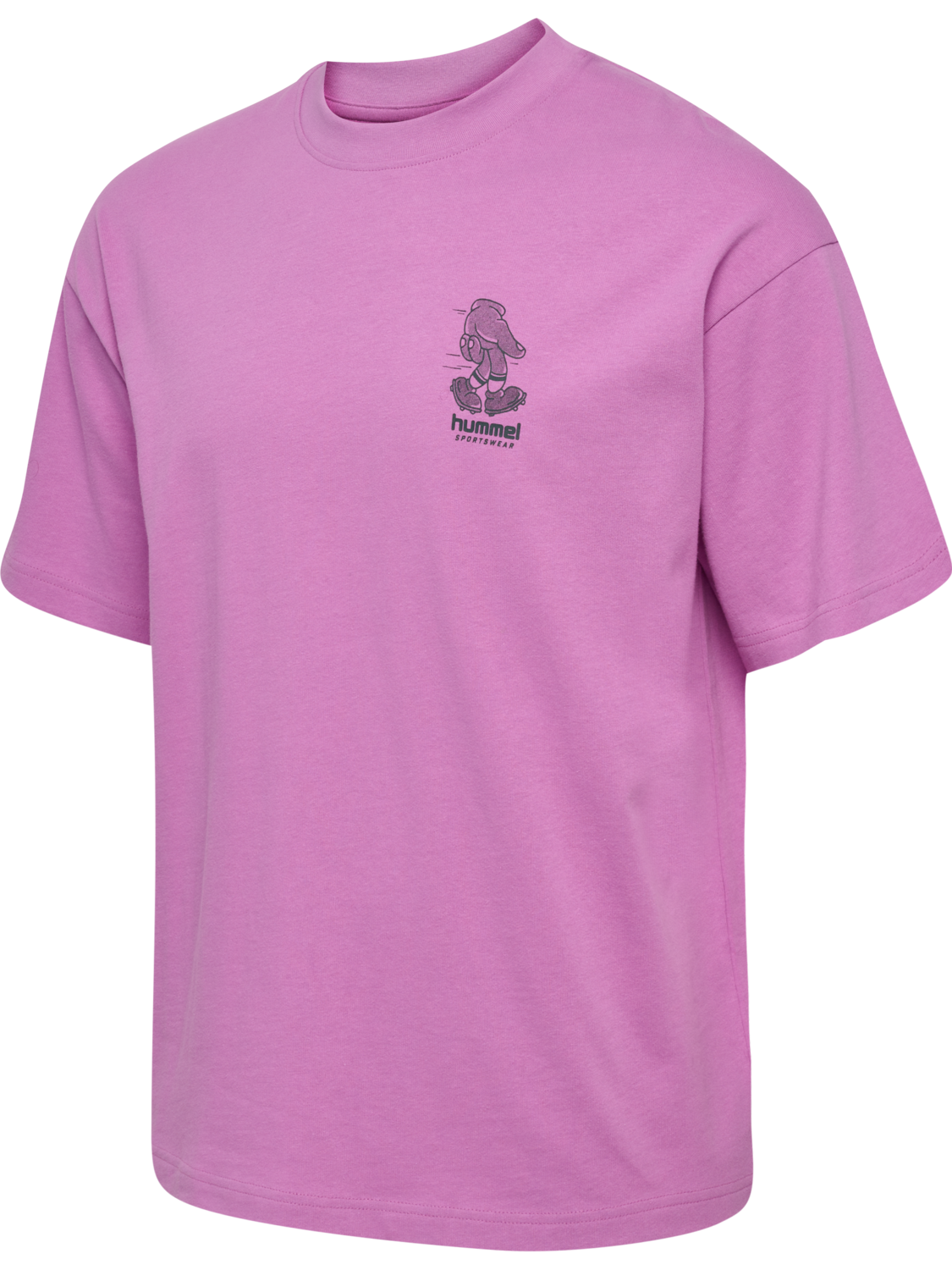 hmlLOOSE T-SHIRT S/S BEES STADIUM, VIOLET, packshot