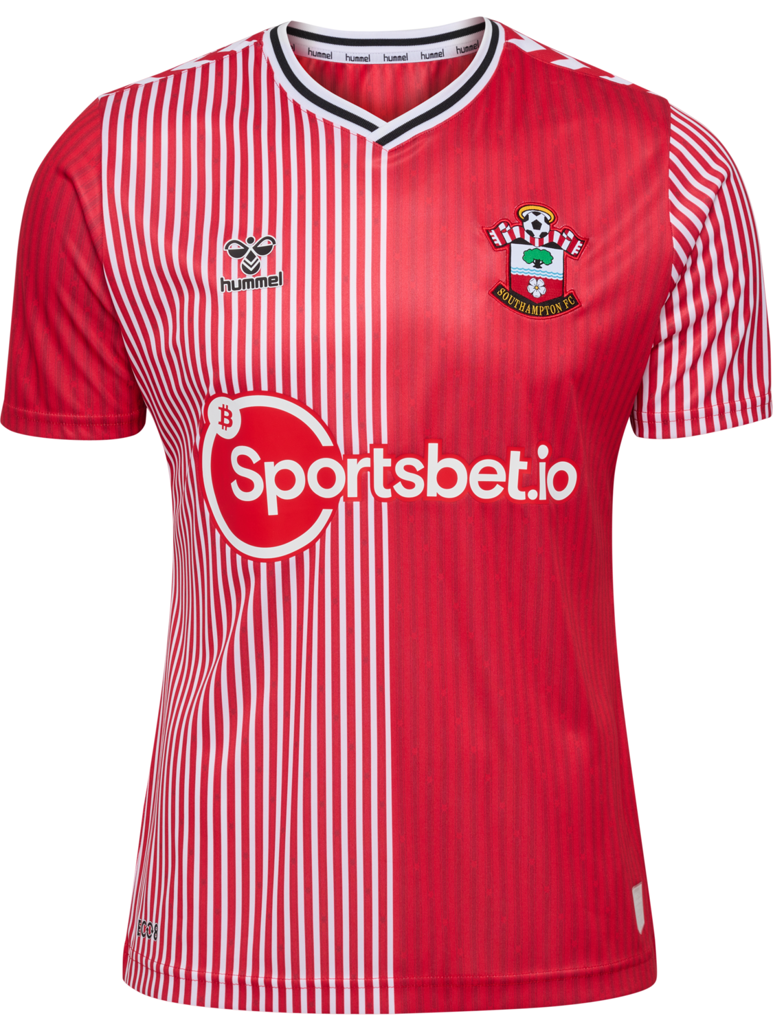 SOU 23/24 HOME JERSEY S/S, RED/WHITE, packshot