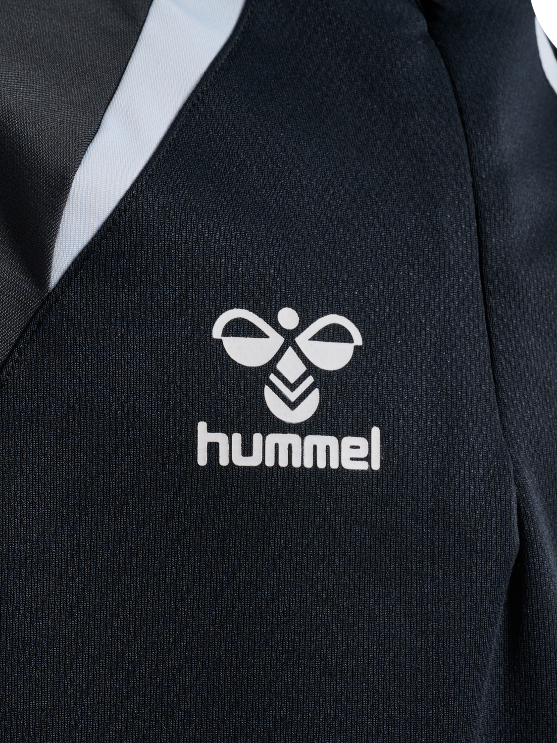 hmlLEAD 2.0 HALF ZIP KIDS, BLACK/ASPHALT, packshot