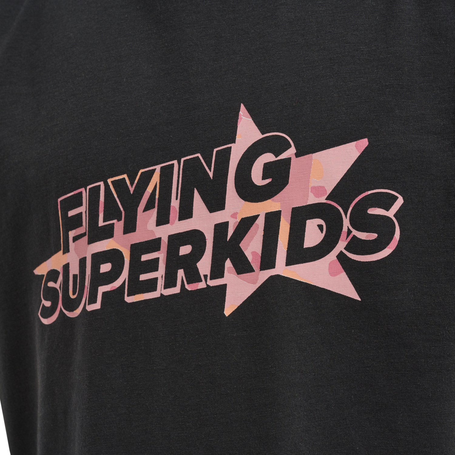 hmlFLYING DIEZ T-SHIRT S/S, BLACK, packshot