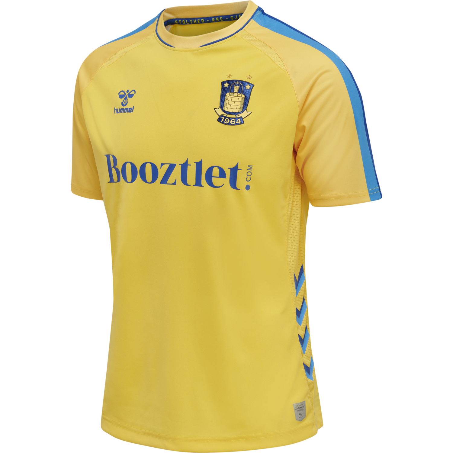 BR&Oslash;NDBY 21/22 HOME JERSEY S/S, 5102, packshot