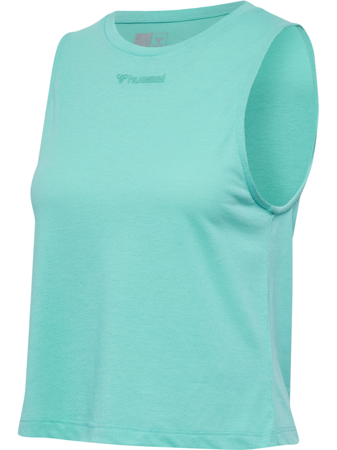 hmlMT VANJA SHORT MUSCLE TANKTOP, POOL BLUE, packshot
