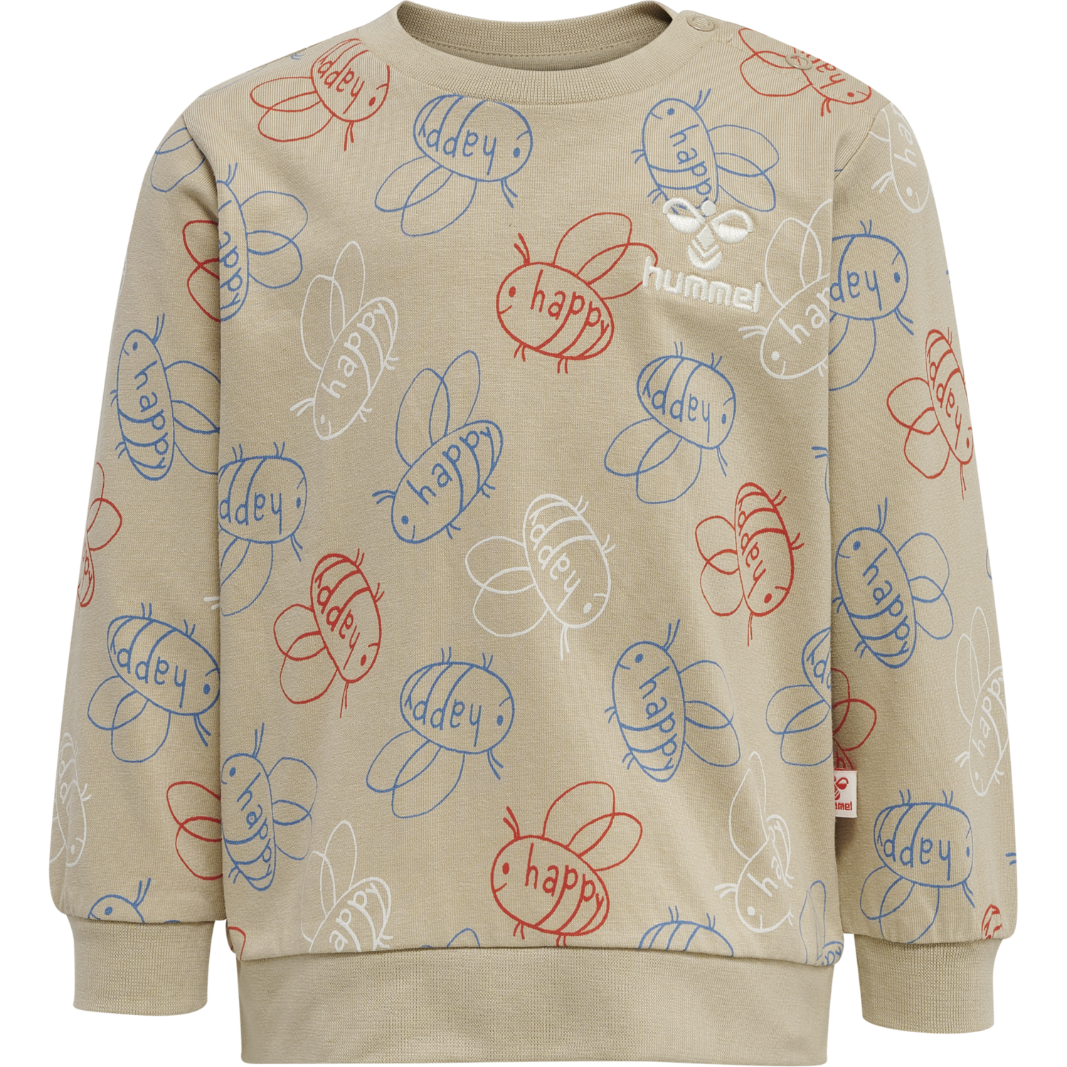 hmlKIAN SWEATSHIRT, HUMUS, packshot